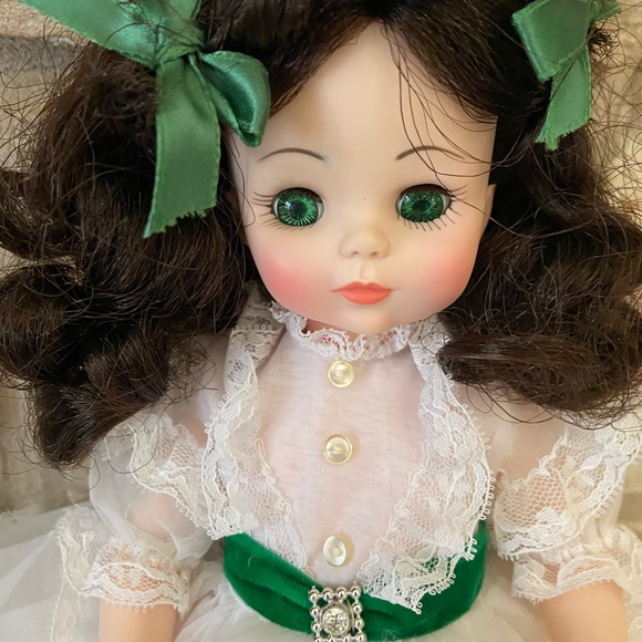 VINTAGE GONE WITH THE WIND SCARLETT- MADAME ALEXANDER ABOUT 13” - Picture 2 of 10